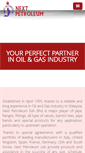 Mobile Screenshot of nextpetroleum.com